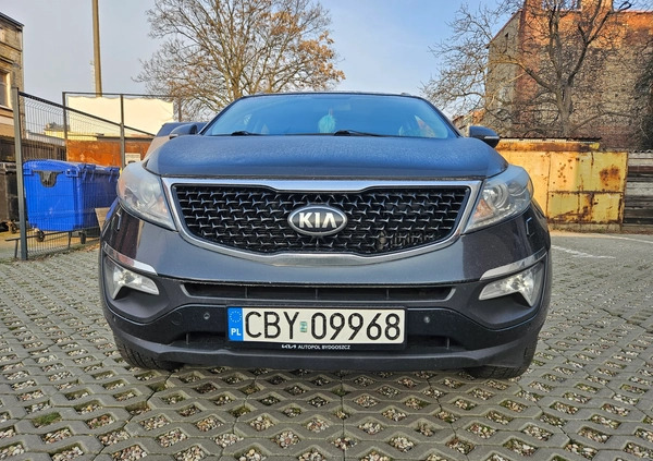 Kia Sportage cena 49850 przebieg: 254000, rok produkcji 2014 z Bydgoszcz małe 172